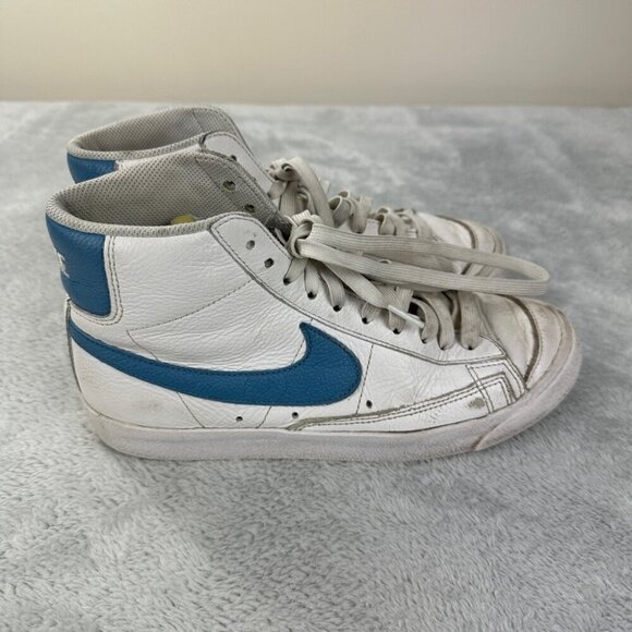 Nike Blazer Mid 77 White / Blue Men’s Shoes Size 7 US/8 UK/40 EU - Picture 1 of 12